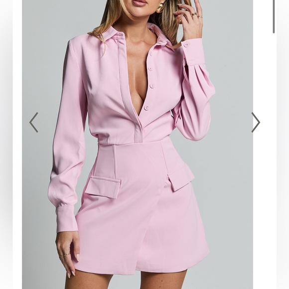 Pink mini dress - Picture 2 of 6